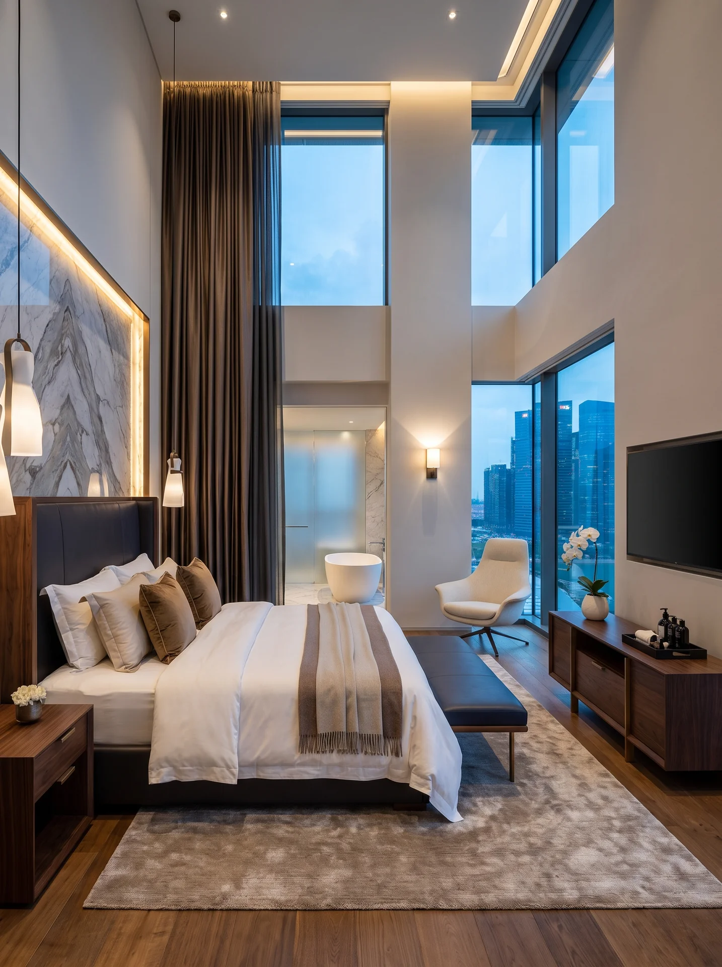 Cinematic hospitality campaign frame produced by AI Studio