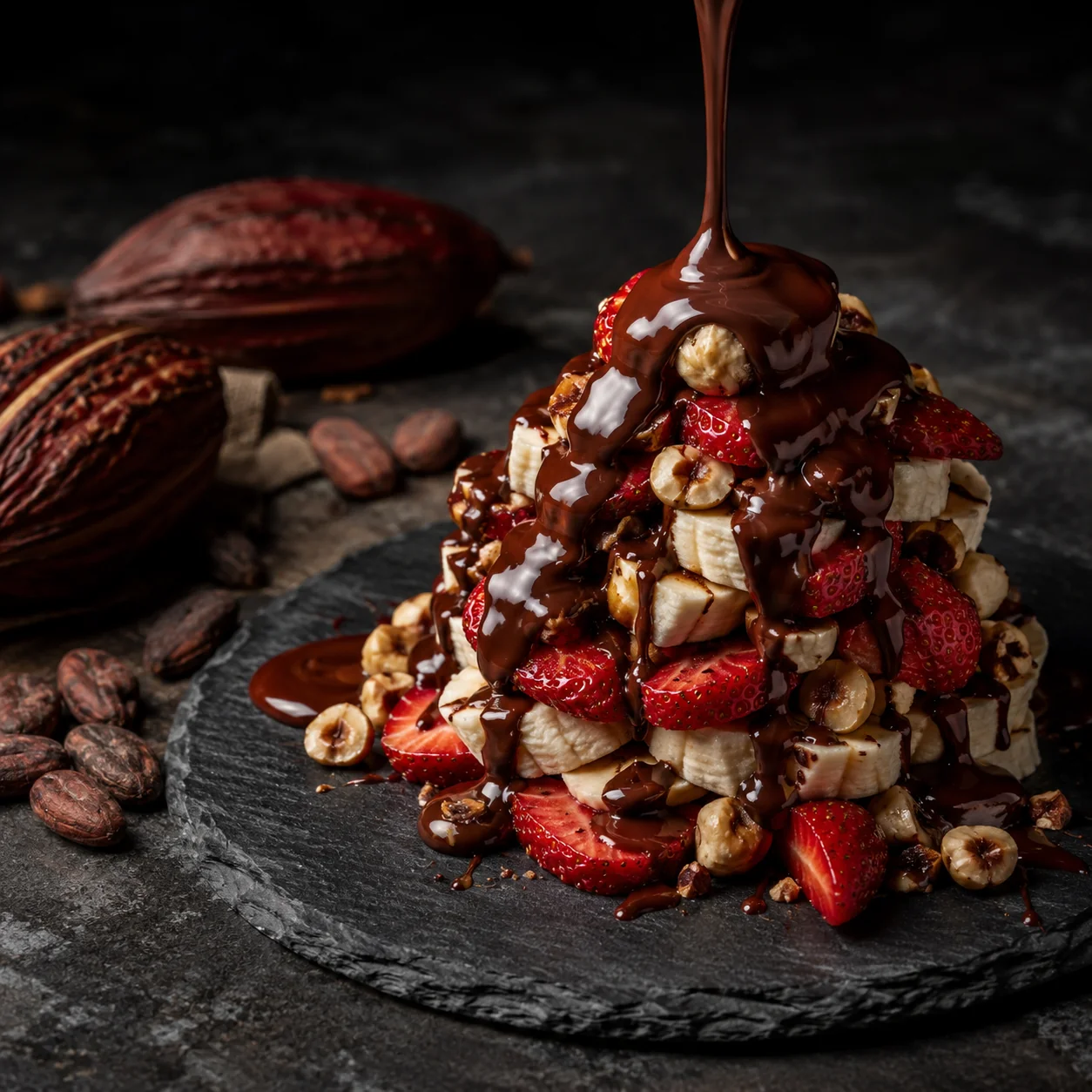 Commercial food campaign showing realistic texture and presentation