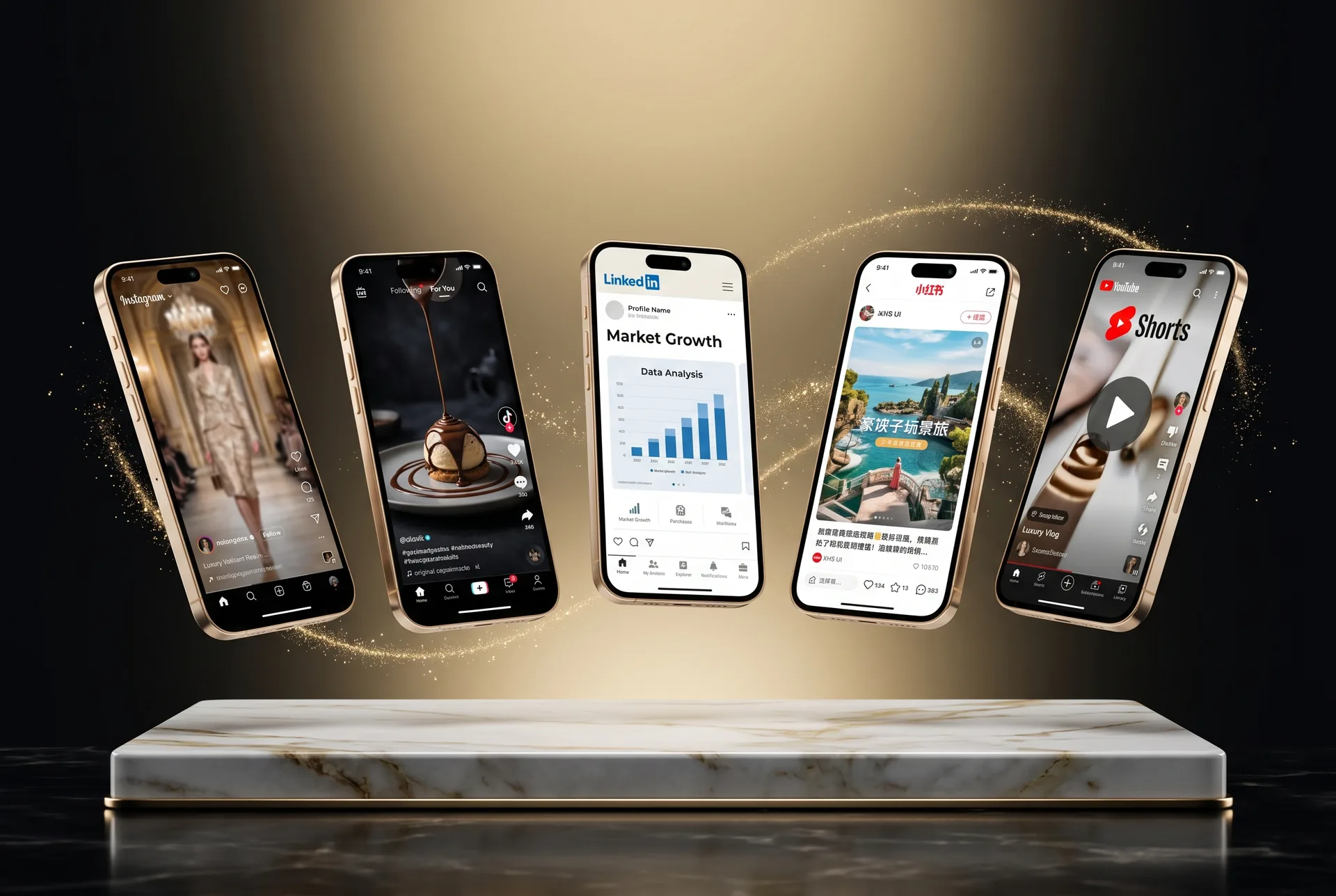 Social, digital and performance marketing channels